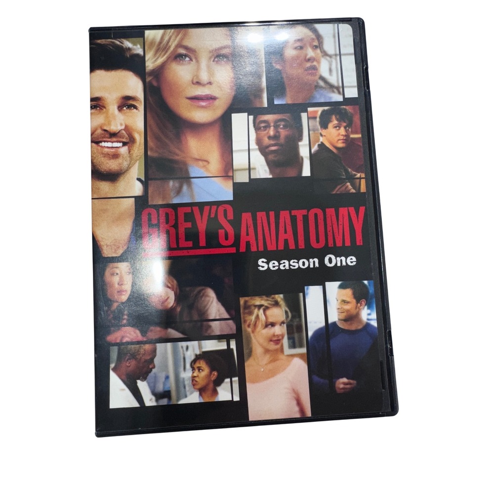 Grey's Anatomy Season One DVD Set Medical Drama TV‎ Series ABC
